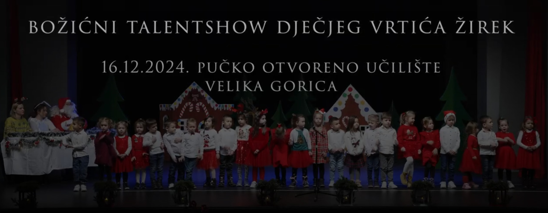 Božićni Talentshow Dječjeg vrtića Žirek - slika broj: 1