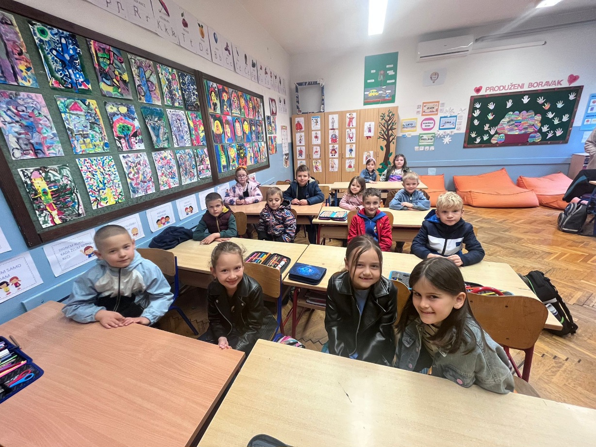 Posjet predškolskih skupina Osnovnoj školi Eugen Kvaternik - slika broj: 5
